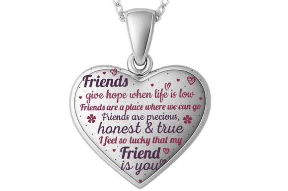 Best Friend Heart Sign Friendship POD Graphics