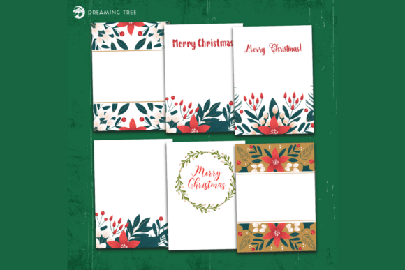 Christmas Card Inserts: Graphics for Christmas Amp