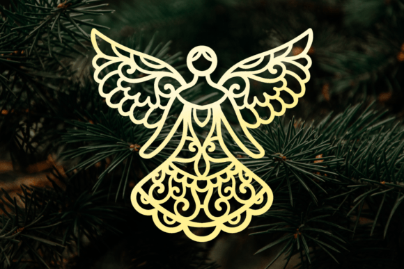 Decorative Angel Laser Cut SVG: Crafts & Graphics Review