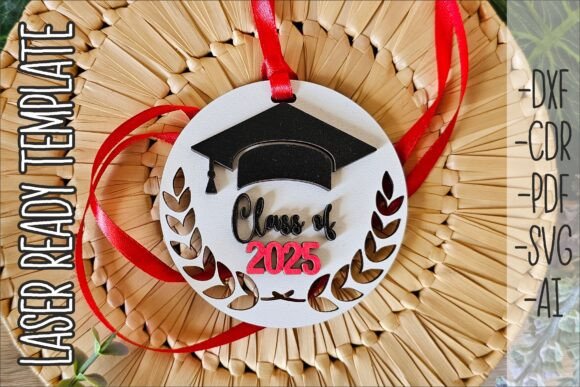 Graduation Medal Laser Cut File SVG: Laser Cutting for Other Celebrations