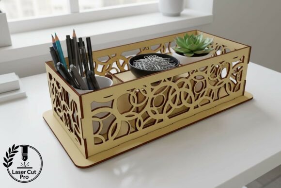 Laser Cut Decorative Jewelry SVG Box