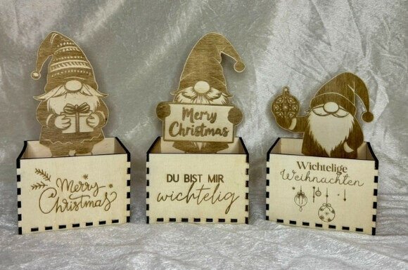 Laser Cut File Gift Box 3mm for Winter Amp & Laser Cutting