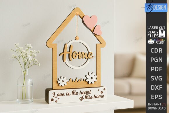 Laser Cut Home Decor for Editorial Design