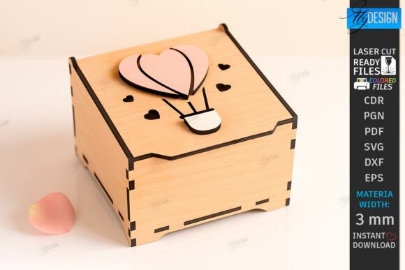 Valentine’s Day Laser Cut Gift Box